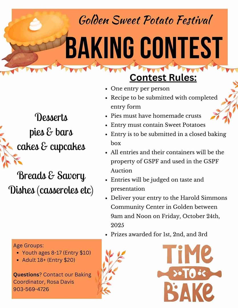 Baking contest - Lake Fork Life